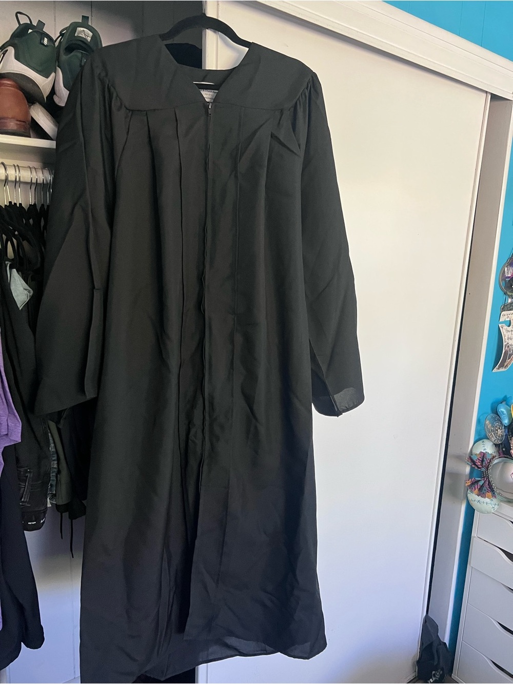 Classic Black Graduation Gown